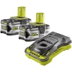 Ryobi RC18150-250 18V 2x5.0Ah Çift Akülü + Şarj Cihazı Seti - 5133004422