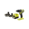 Ryobi RPD18C1-242S Akülü Kömürsüz Darbeli Matkap 1x4.0Ah + 1x2.0Ah + Şarj Cihazı - 5133006524