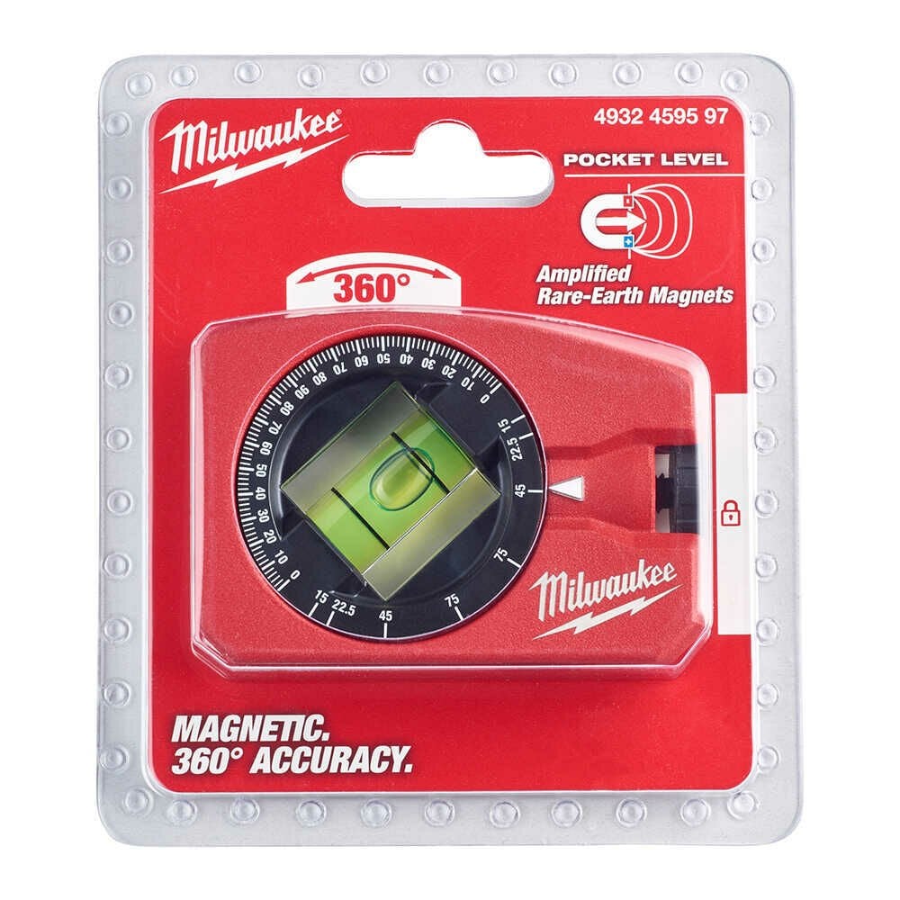 Milwaukee Su Terazisi Açı Ayarlı Cep Tipi - 4932459597