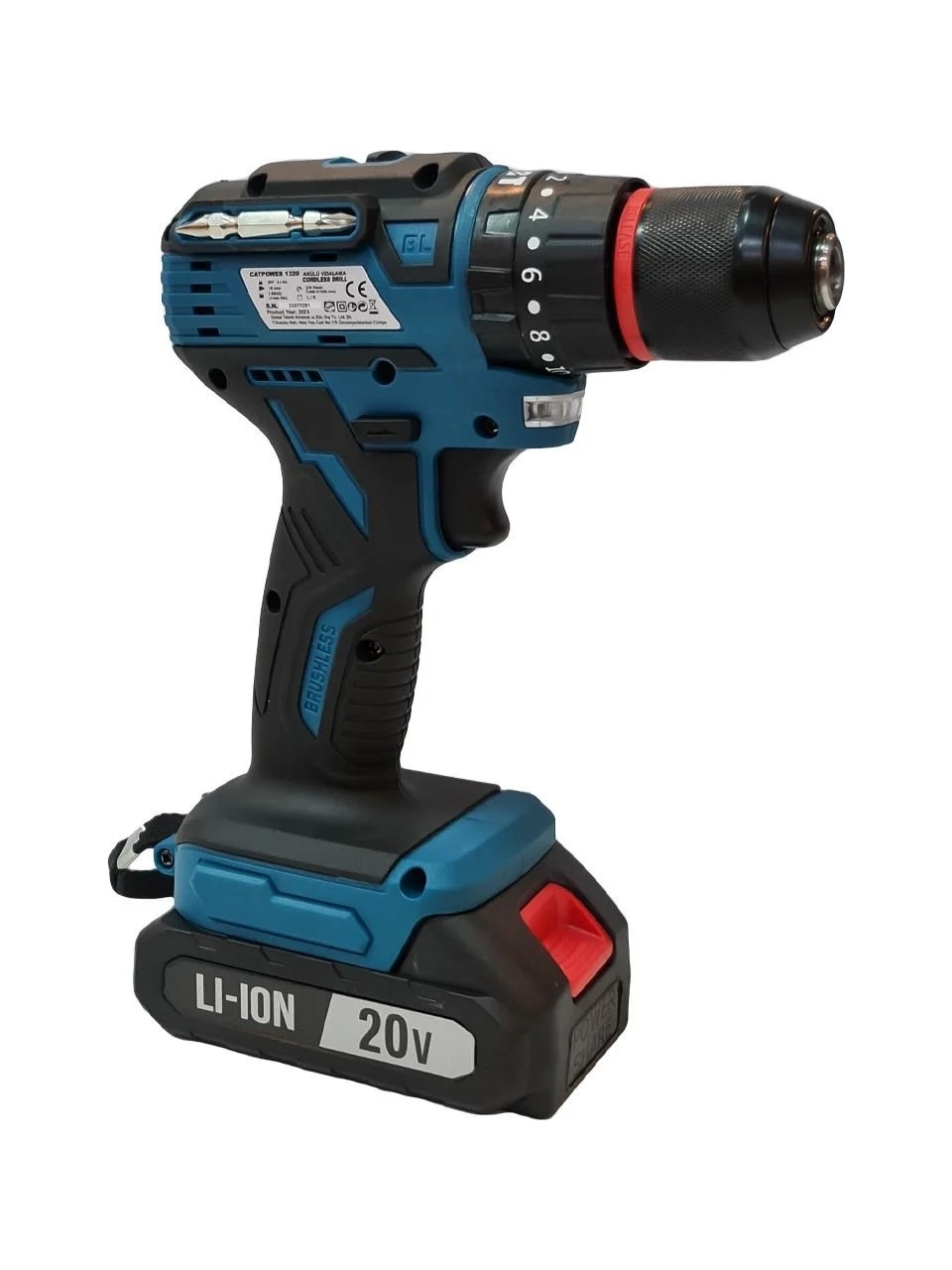 CATPOWER  1320 Akülü Darbeli Vidalama Li-Ion Kömürsüz