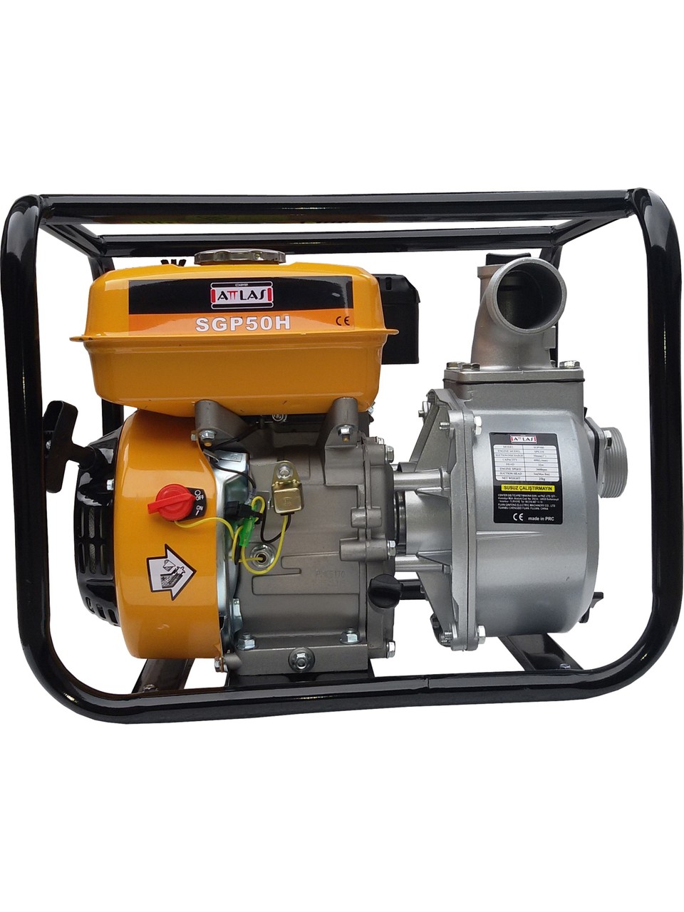 Attlas SGP 50 H Benzinli Su Pompası 2 5,5 Hp - A0804001