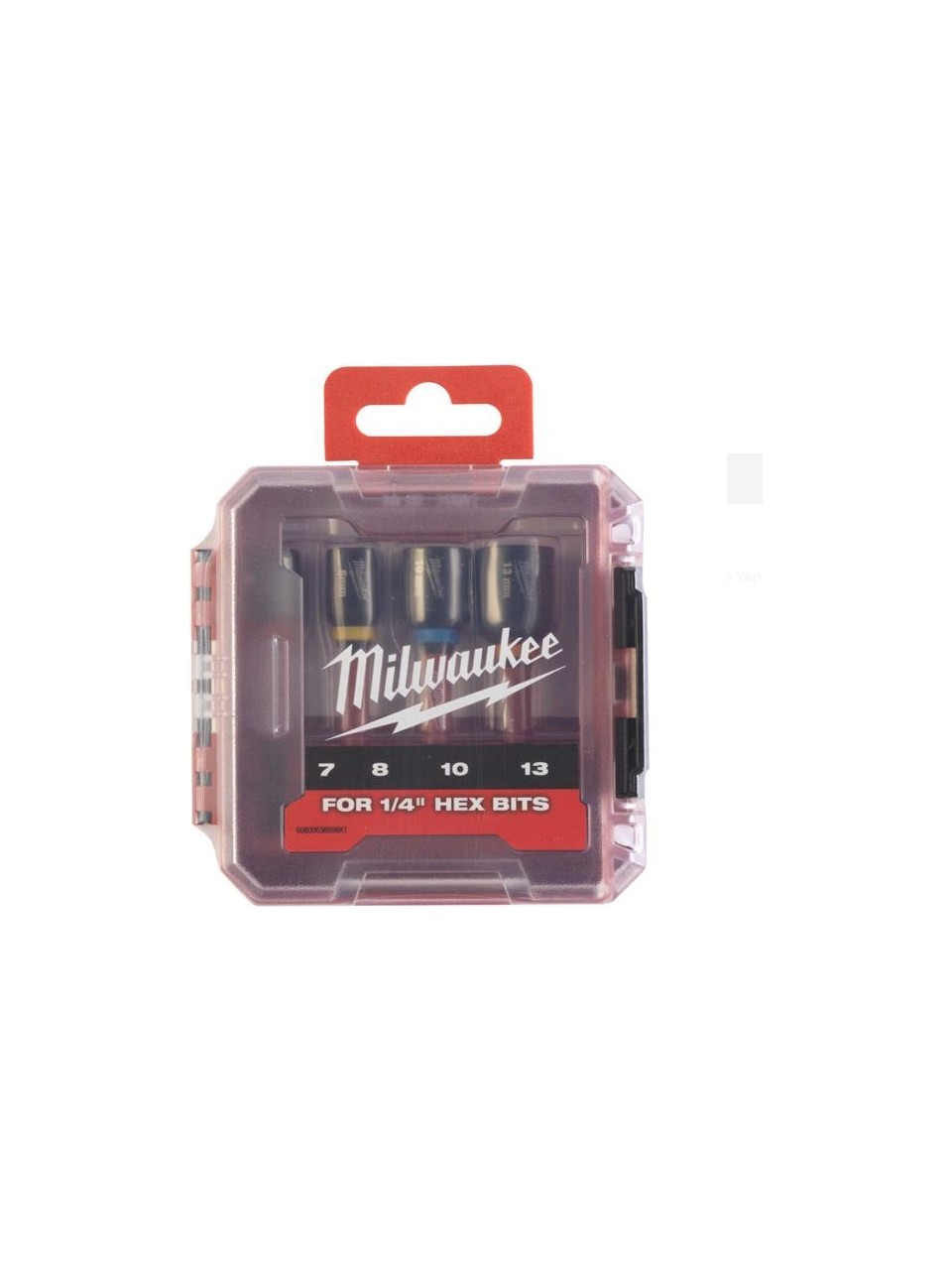 Milwaukee Shockwave Hex Lokma Seti 7-8-10-13MM- 4932492445