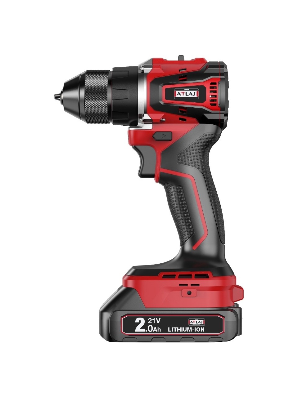 Atlas ATBL 21 BLPD-202 C 21V Akülü Kömürsüz Darbeli Matkap 45NM Tork- A0104173