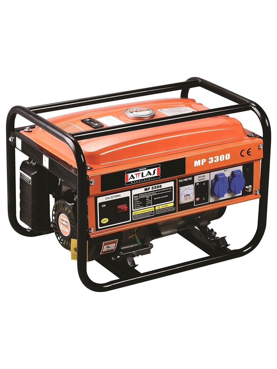 Attlas Mp 3300 3 Kva Benzinli Jeneratör - A0202004