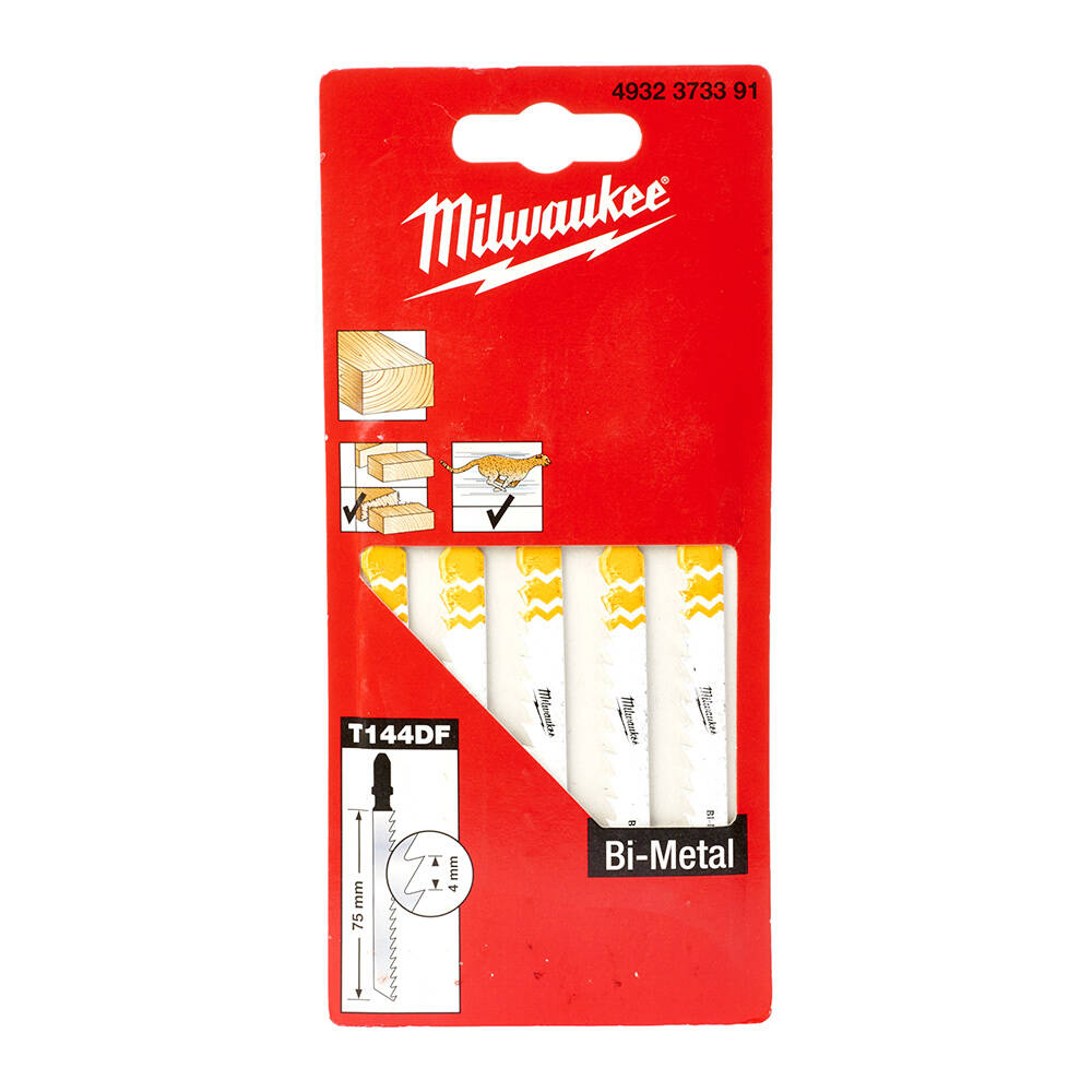 Milwaukee Dekupaj Bıçağı T144DF 75 MM Bi-Met Hızlı Kesim 5L- 4932373391