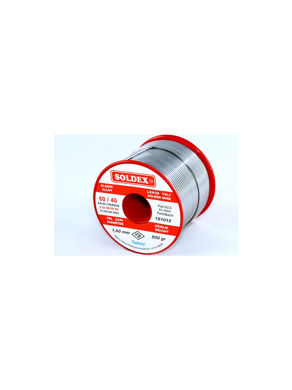 Soldex 60-40 Lehim Teli 500 Gr 0.75 mm
