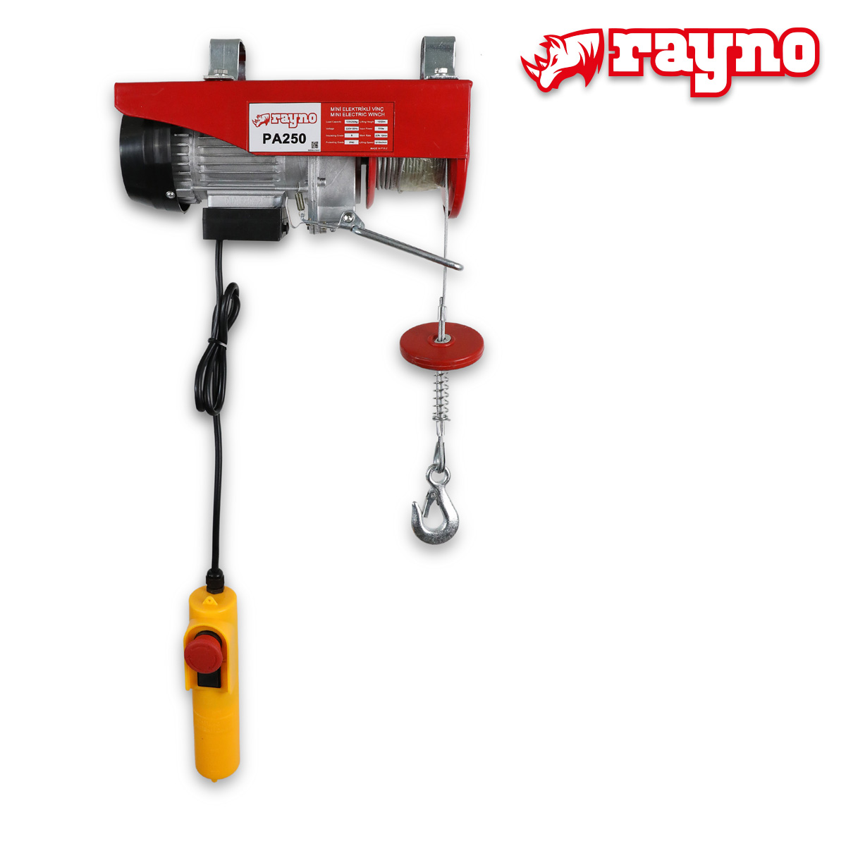 Rayno Elektrikli Mini Vinç 250-500 kg - RAYNOEMV250-500