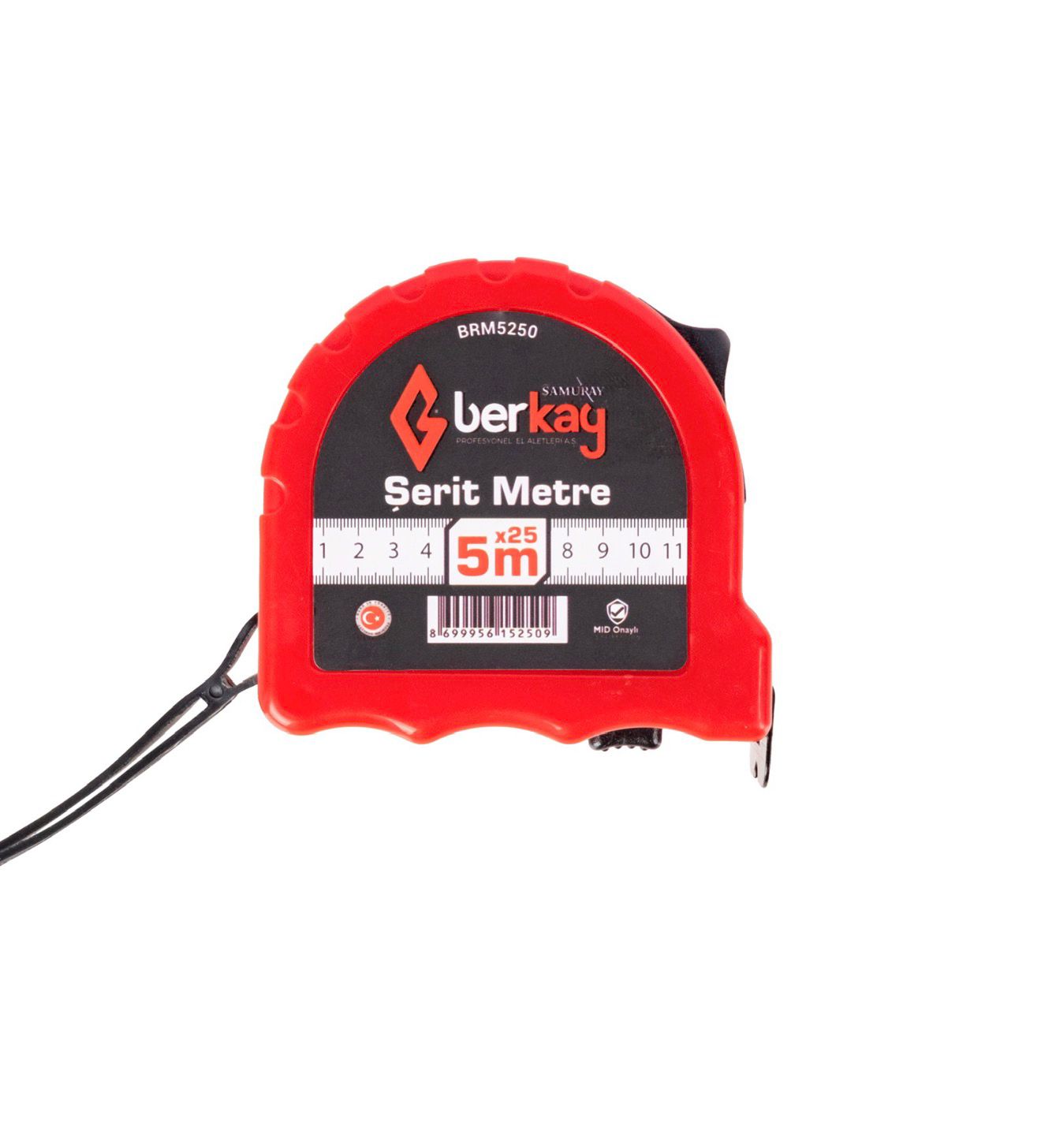 Samuray Şerit Metre 5mt x 25mm - 5250