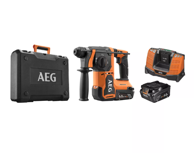 AEG BBH18BL2-502C 18 V 5.0 Ah Akülü Kömürsüz Kırıcı Delici - 4935492343