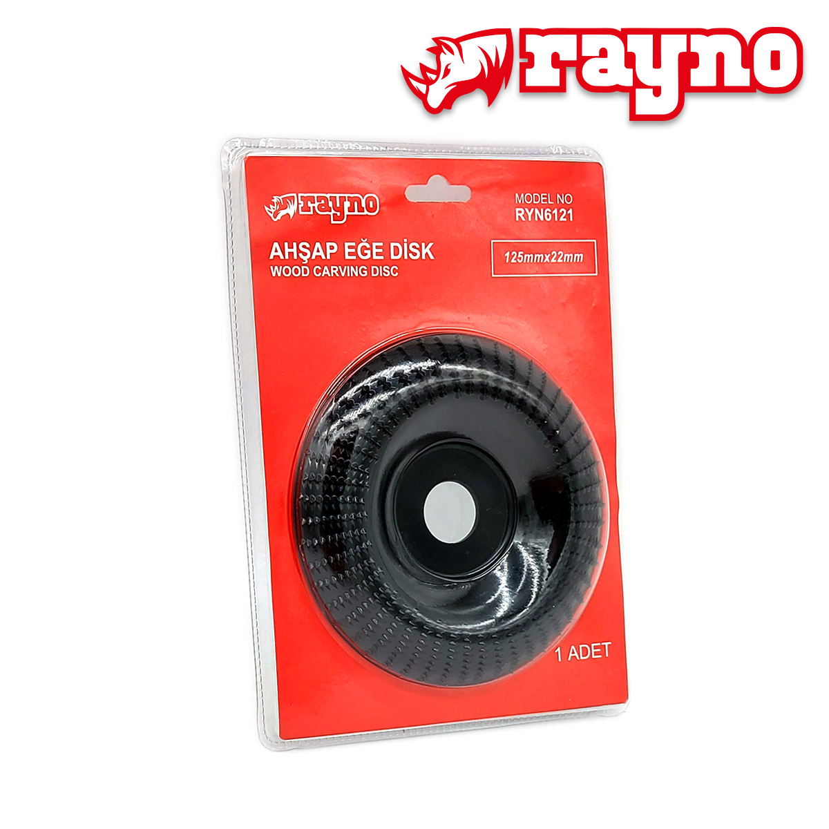 Rayno Ahşap Eğe Disk 125mm x 22mm - RYN6121
