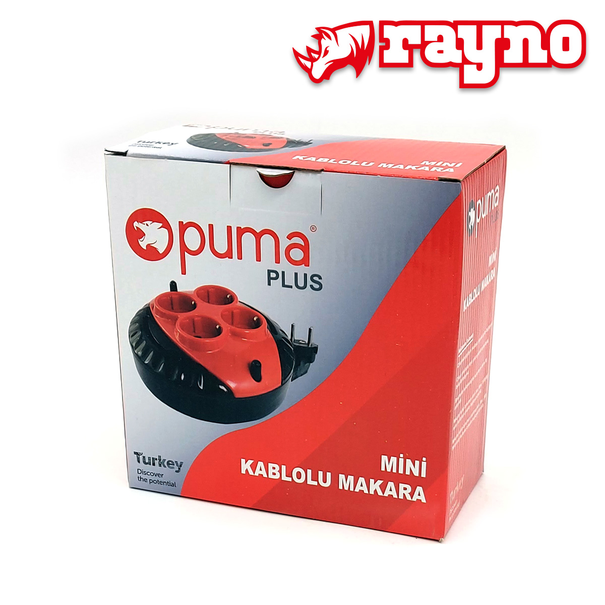 Puma Plus Mini Kablolu Makara 3x1,5mm 3 mt