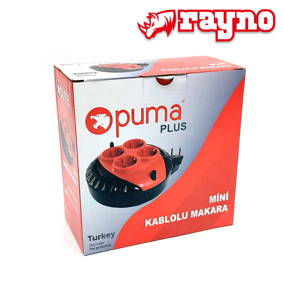 Puma Plus Mini Kablolu Makara 3x1,5mm 5 mt