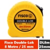 Fisco Double-Lok 8 Metre / 25 mm Çelik Şerit Metre