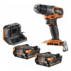 Aeg BSB 18SBL2-202C 2 x 2.0 Ah Sarjlı Darbeli Matkap - 4935480058