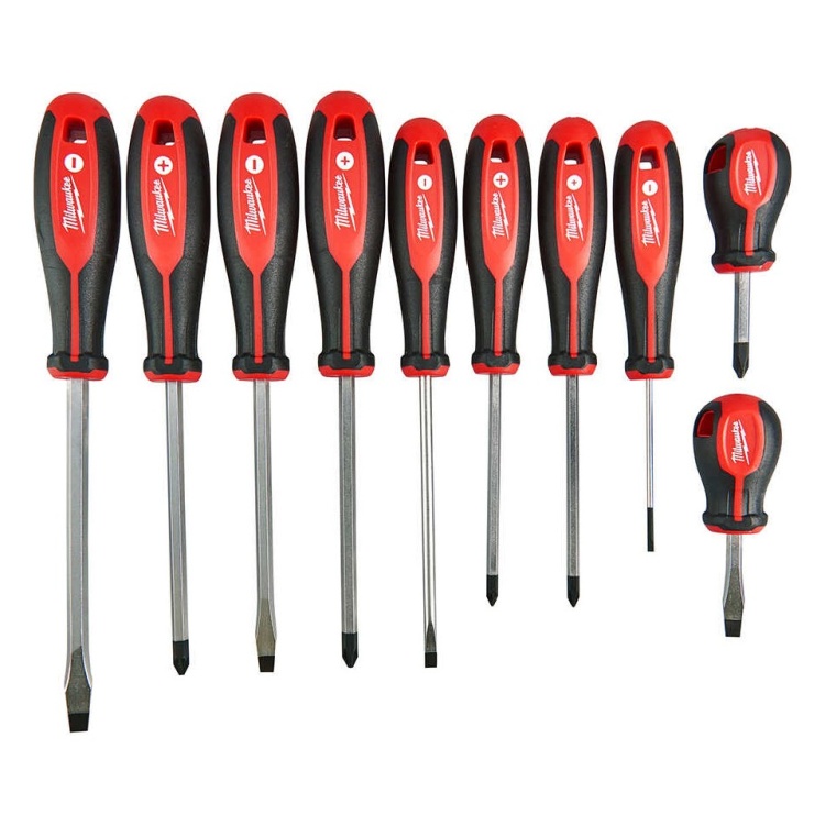 Milwaukee Tornavida Set 10 Parça - 4932471808
