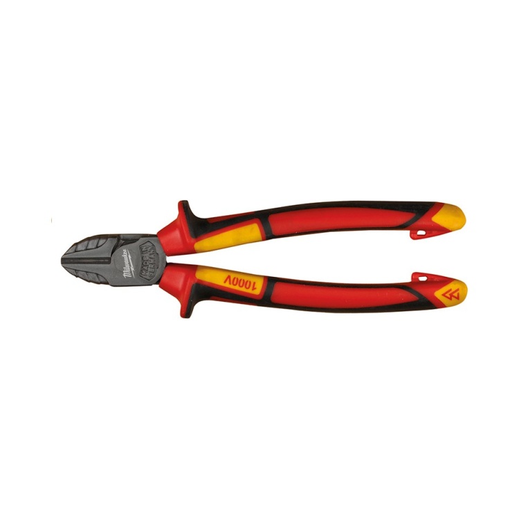 Milwaukee Ağır Hizmet Tipi Vde 1000V Elektrikçi İzoleli Yan Keski 180 MM - 4932464568
