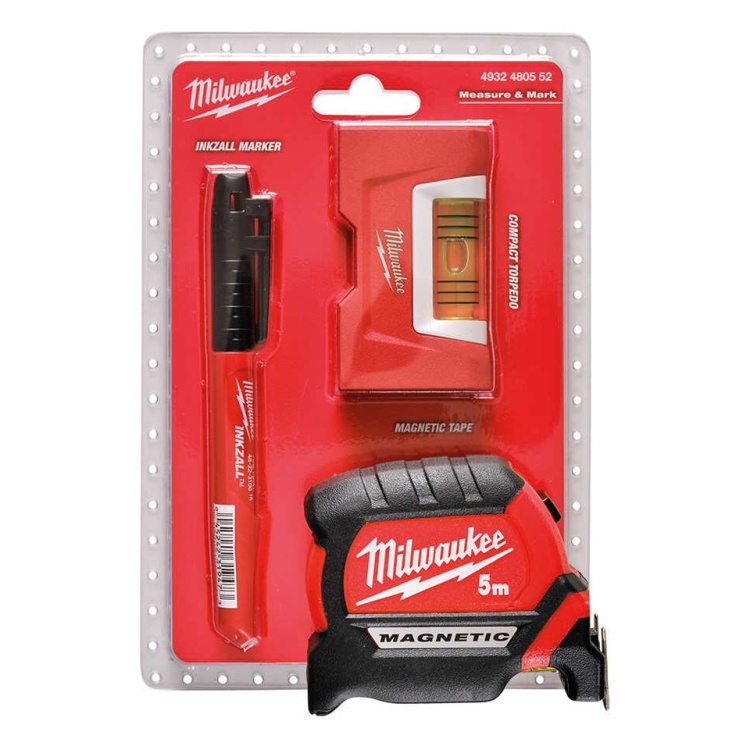 Milwaukee Ölçüm ve Işaretleme Seti 5 mt - 4932480552
