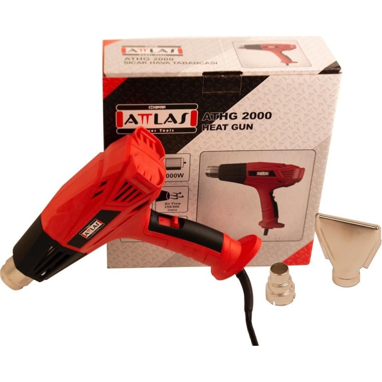 Attlas ATHG 2000N Sıcak Hava Tabancası 2000W - A0106067