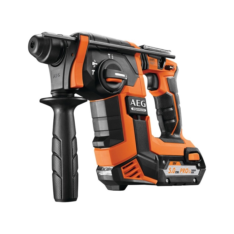 AEG BBH18BL2-502C 18 V 5.0 Ah Akülü Kömürsüz Kırıcı Delici - 4935492343