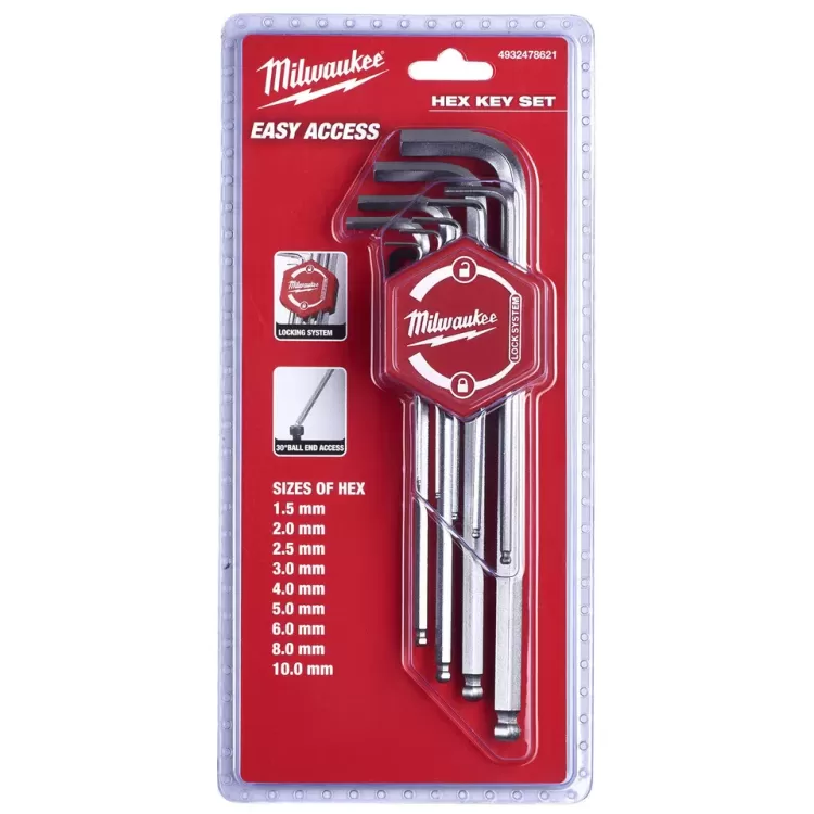 Milwaukee Allen Anahtar Seti- 4932478621