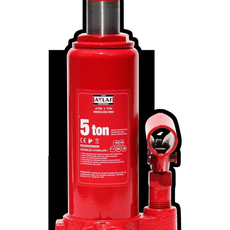 Attlas Atsk 5 Ton Hidrolik Şişe Kriko - A1201003