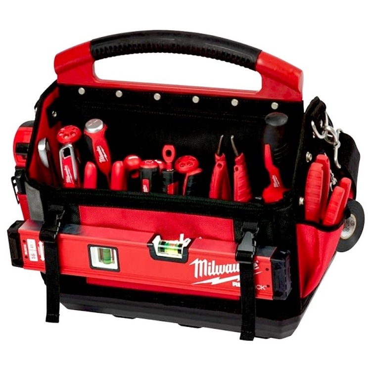 Milwaukee Ağır Hizmet Tipi Packout Alet Taşıma Çantası 40 cm 31 Cep- 4932464085