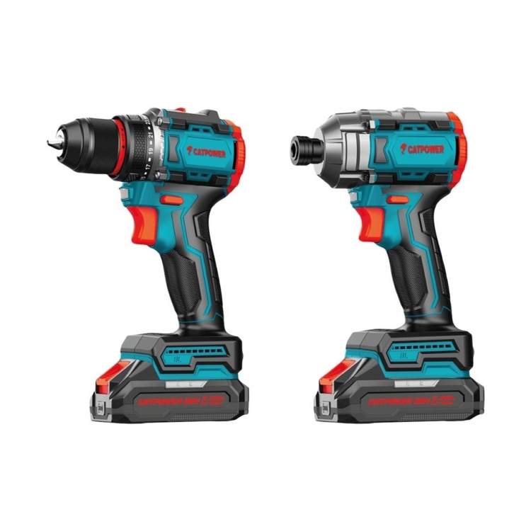 Catpower CAT5135 Kömürsüz Akülü Set Matkap ve Vidalama 2 x 2.0Ah - CAT5135