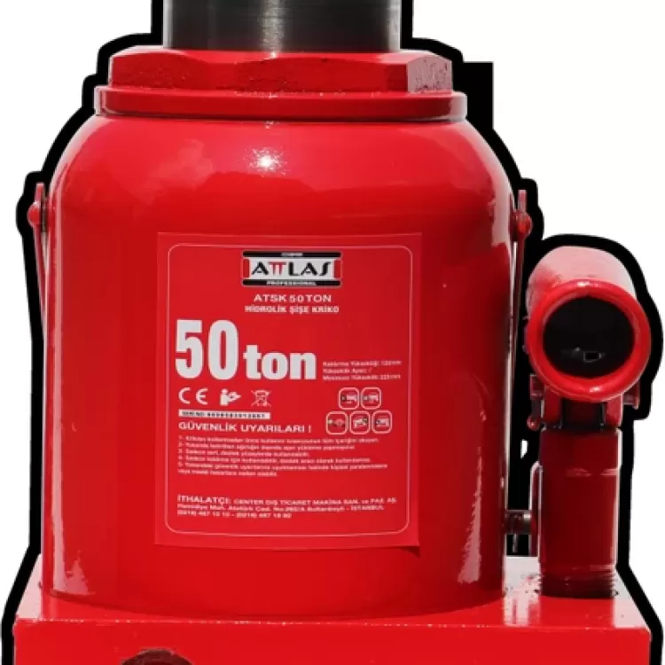 Attlas Atsk 50 Ton Hidrolik Şişe Kriko - A1201010
