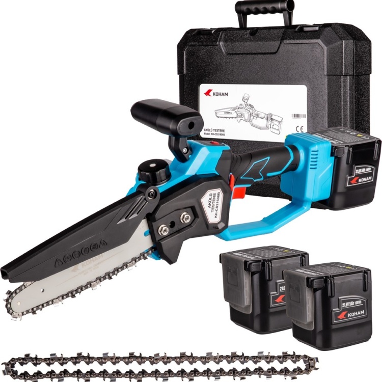 Koham KH-CS21608B Akülü Testere 5.0 Ah İki Akülü