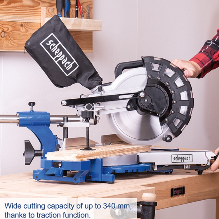 Scheppach HM254 Gönye Kesme Makinası 254 mm 2200 Watt - 5901216901