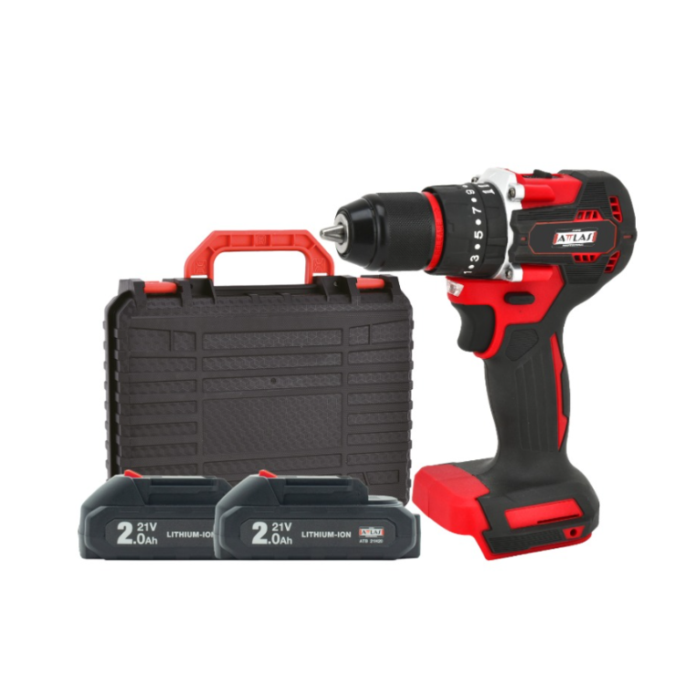 Attlas Atb 21 BLPD-202C 21V 2x2.0 Ah Çift Akülü Kömürsüz Darbeli Matkap - A0104075