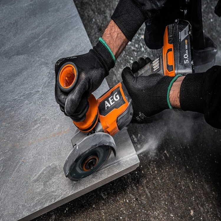 Aeg BEWS18-125BLLI-502C Akülü Kömürsüz Avuç Taşlama 2x5.0Ah - 4935464417