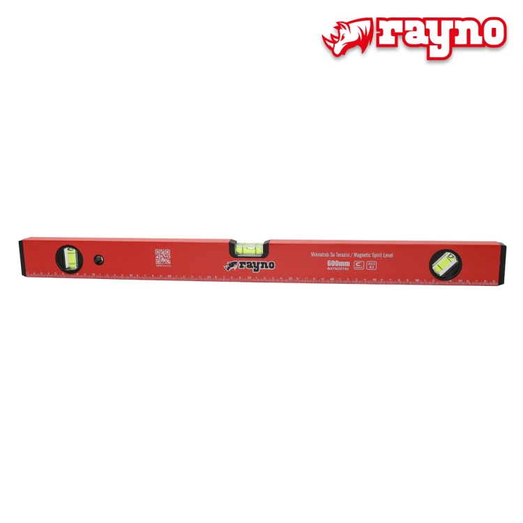 Rayno Mıknatıslı Su Terazisi 400 mm - RAYNOST40