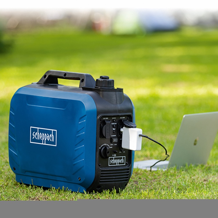 Scheppach SG2500İ İnvertörlü Portatif Benzinli Monofaze Mini Jeneratör 2 kW - 5906226901