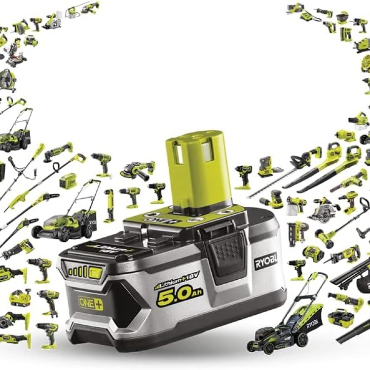 Ryobi RC18150-250 18V 2x5.0Ah Çift Akülü + Şarj Cihazı Seti - 5133004422
