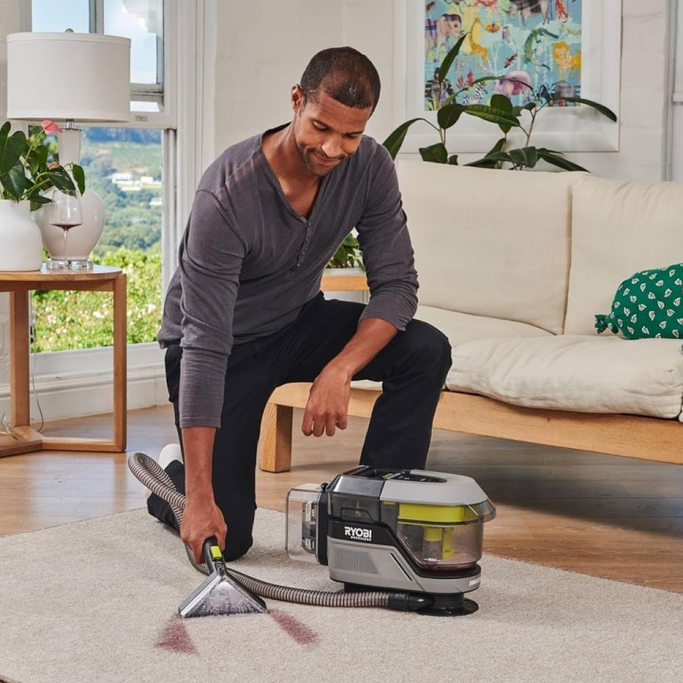 Ryobi RDC18BL-0 Akülü Kömürsüz Halı ve Koltuk Yıkama Makinesi (Akü ve Şarj Cihazı Dahil Değildir) - 5133006212