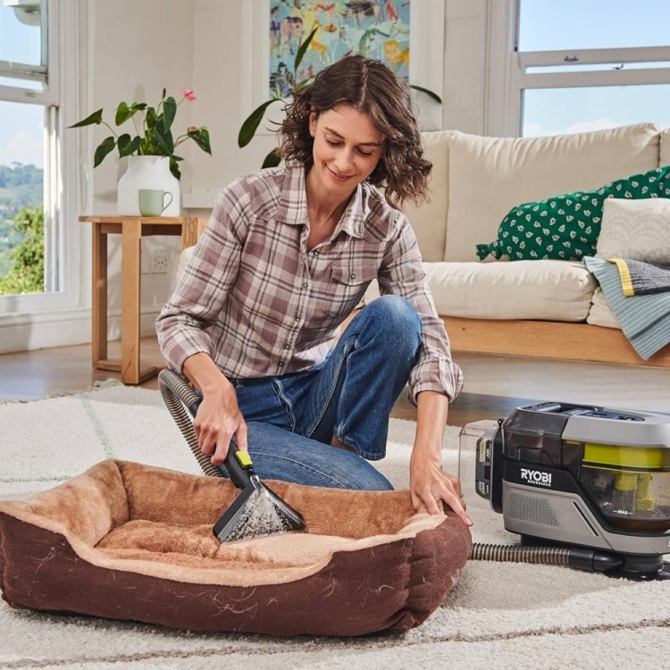 Ryobi RDC18BL-0 Akülü Kömürsüz Halı ve Koltuk Yıkama Makinesi (Akü ve Şarj Cihazı Dahil Değildir) - 5133006212