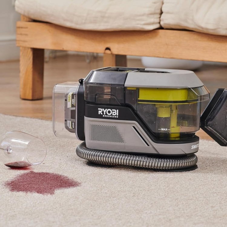 Ryobi RDC18BL-0 Akülü Kömürsüz Halı ve Koltuk Yıkama Makinesi (Akü ve Şarj Cihazı Dahil Değildir) - 5133006212