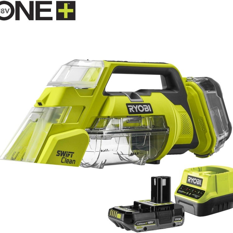 Ryobi RDC18-1C20G 2.0Ah Tek Akülü Halı ve Koltuk Yıkama Makinesi - 5133006331