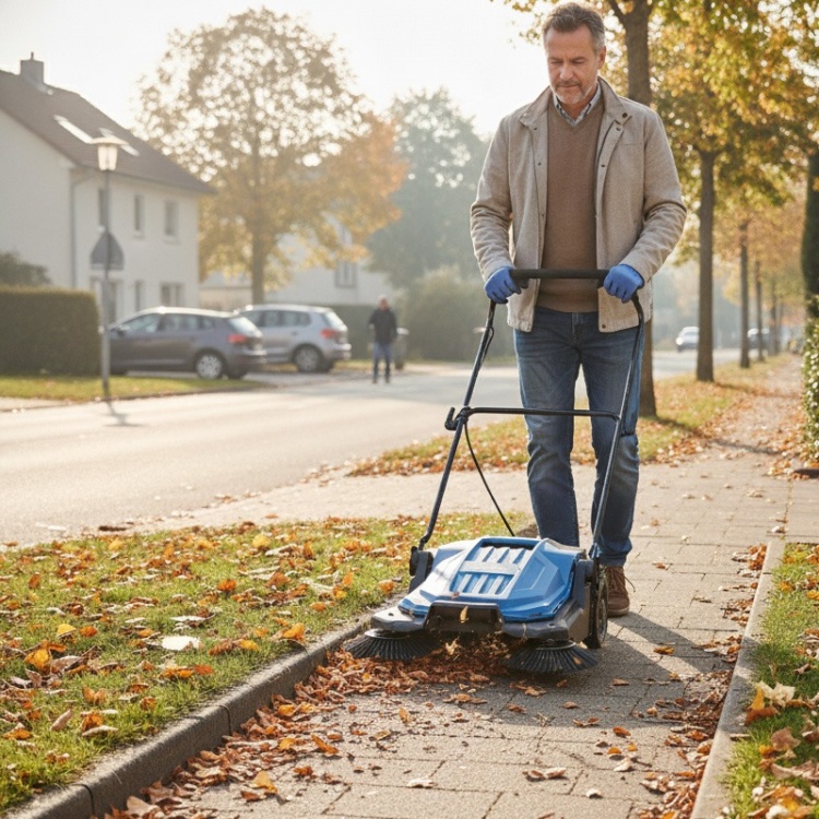 Scheppach S800 Manuel Süpürge 20 Lt 650 mm - 5909806915