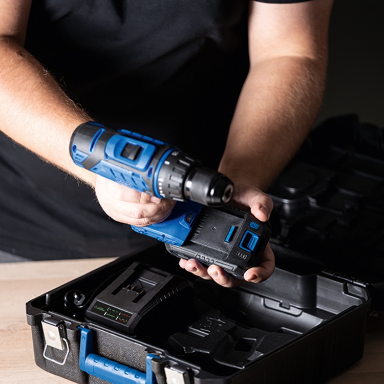 Scheppach C-DTB74/2X 74  Parça Çift Akülü Vidalama Seti - 5910904400