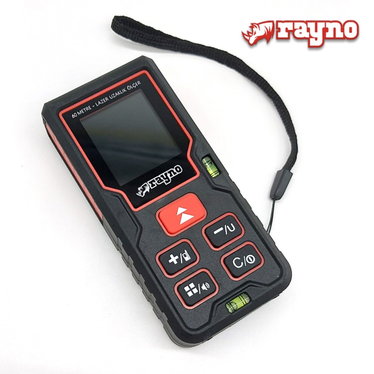 Rayno Lazer Uzaklık Ölçer 60 metre - RYN11452