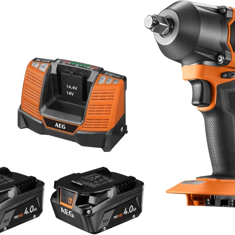 AEG BSS 18MTF12BL-402C 4.0 Ah Akülü Darbeli Somun Sıkma - 4935479664