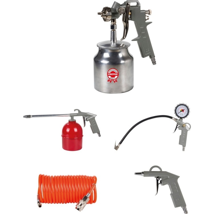 Gfb  Boya ve Hava Tabanca Seti  5 Parçalı  - GFB5605