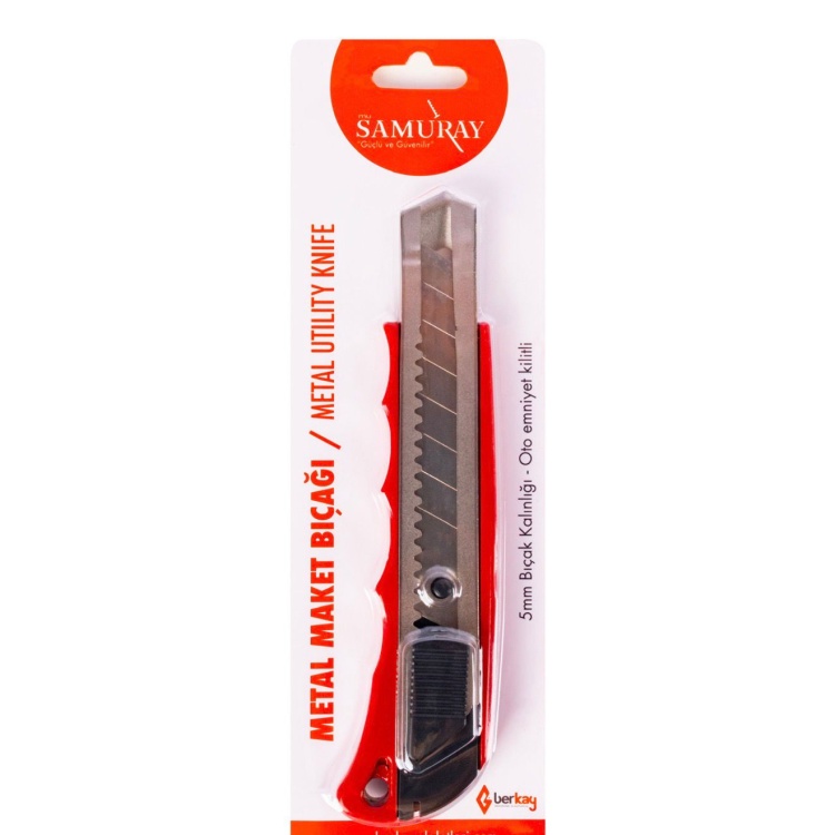 Samuray Metal Maket Bıçağı 5mm Bıçak Kalınlığı - KBS19