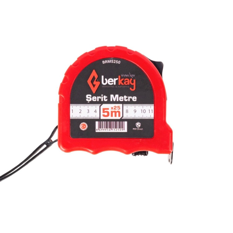 Samuray Şerit Metre 5mt x 25mm - 5250