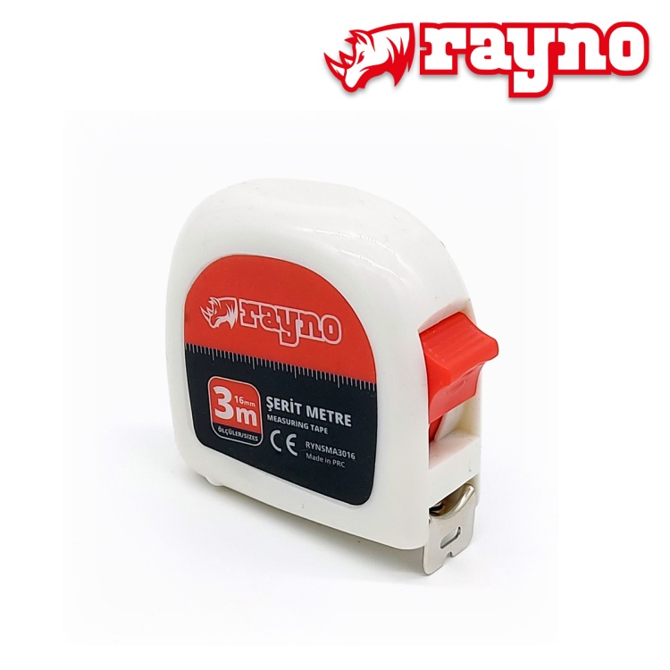 Rayno Şerit Metre 3m x 16mm - 11500