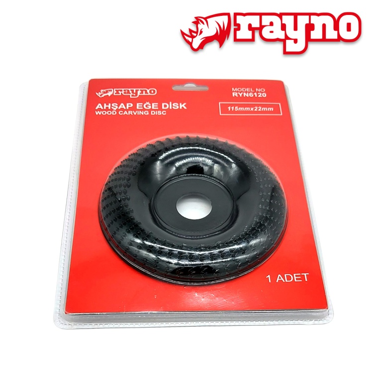 Rayno Ahşap Eğe Disk 115mm x 22mm - RYN6120