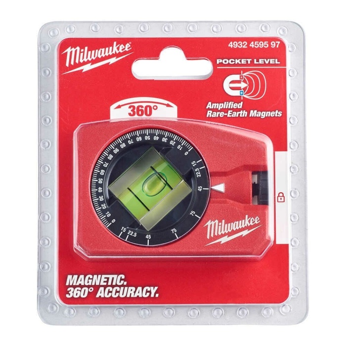 Milwaukee Su Terazisi Açı Ayarlı Cep Tipi - 4932459597