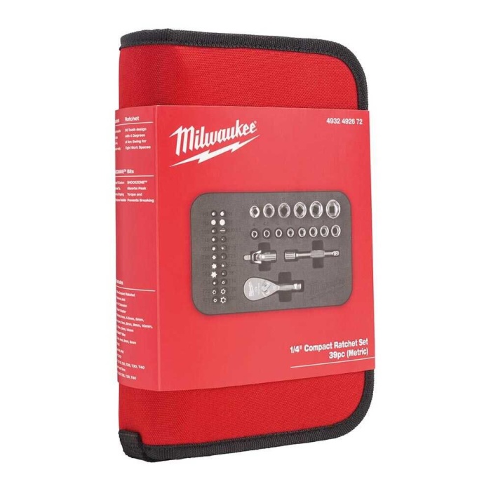 Milwaukee 1/4 Lokma Seti 39 Parça - 4932492672